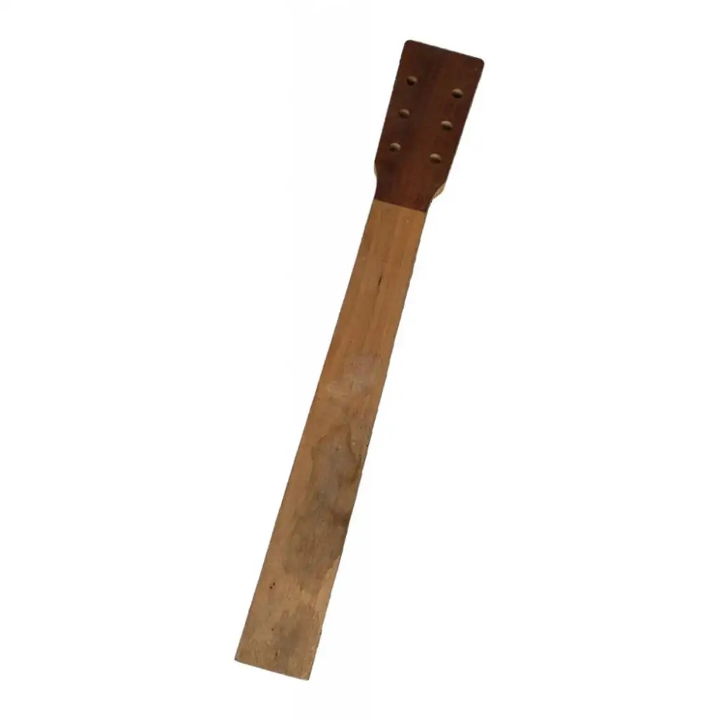Replacement Mahogany Guitar Neck 41 Inch Acoustic DIY Part for Guitar Luthiers and Repair Kits