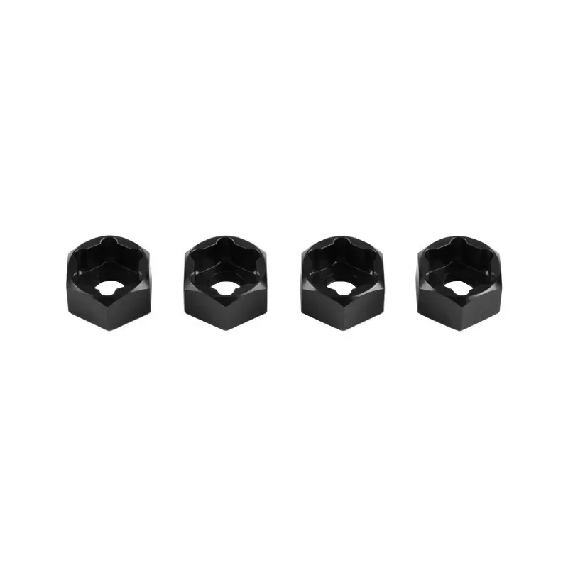 4Pcs 5mm to 7mm/12mm Hex Wheel Hub Adapters Conversion for Axial SCX24 1/24 Wheels on WPL D12 1/10 MN 1/12 RC Car Upgrade Parts