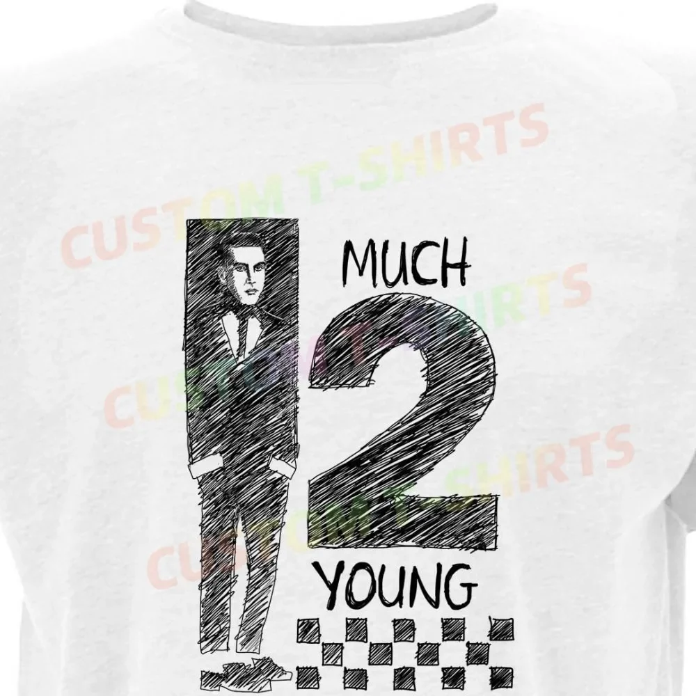 

156 239_Terry_Hall_–_The_Specials Fans' comic-style hand-drawn pattern T-shirts for both men and women in summer