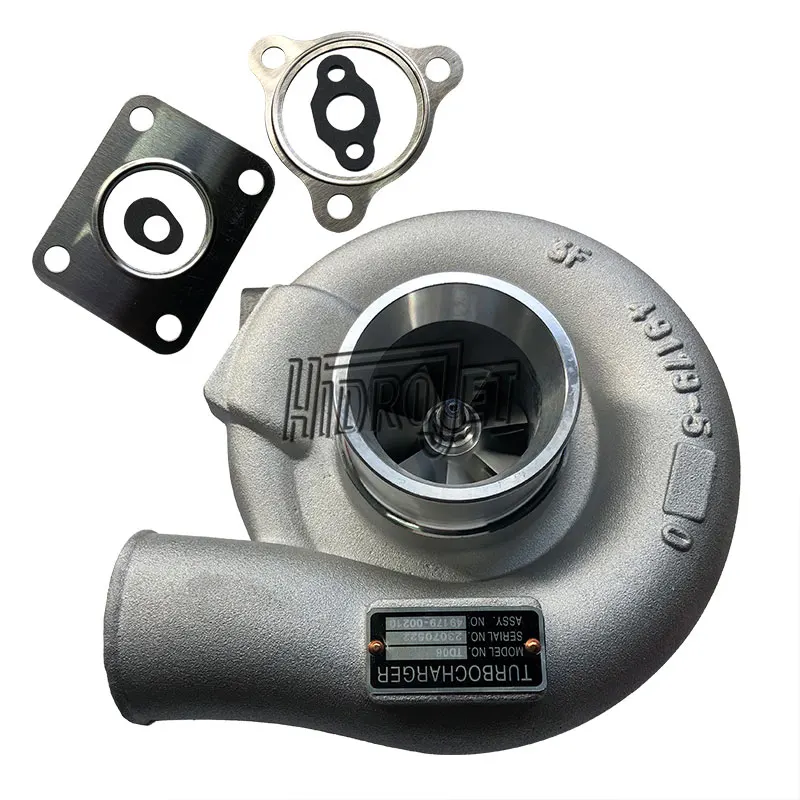 Оптовая цена Новое турбокомпрессор TD06-11A 49179-00210 ME013714 для деталей экскаватора 4D31T Аксессуар для экскаватора