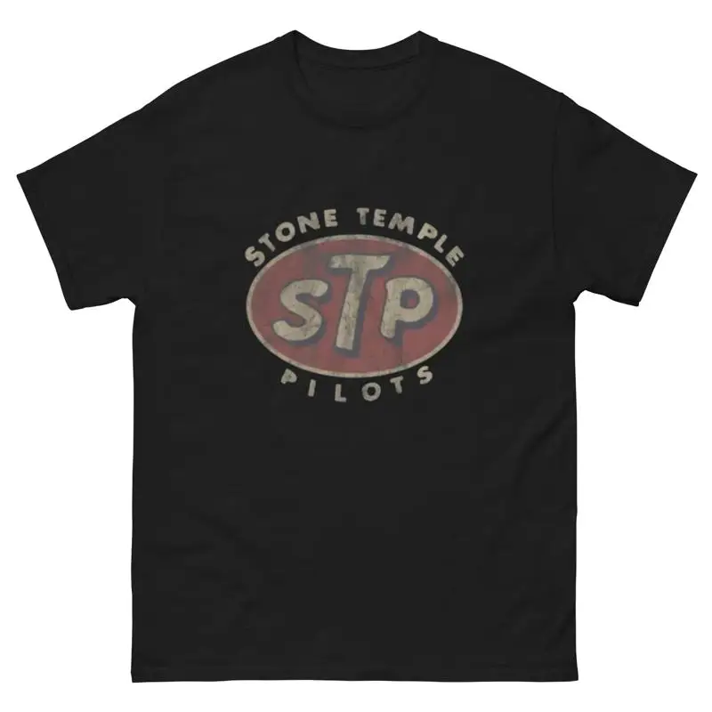 

Футболка с логотипом Stone Temple Pilots STP в стиле гранж-рок-группы