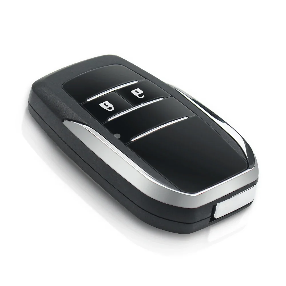 KEYYOU 1PCS NEW Modified Flip Key Case For Toyota Camry Avalon Corolla Matrix RAV4 Venza Yaris TOY43 2Buttons