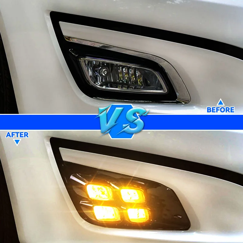 LED Daytime Running Light For Kia Optima K5 2014 2015 2016 Car Accessories Waterproof ABS 12V DRL Fog Lamp Decoration