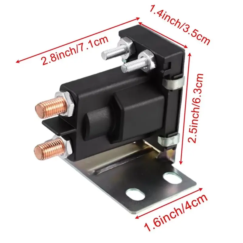 XSXS-Golf Cart 12V Solenoid Relay Switch For EZGO TXT Medalist ST Series 1994-Up Gas Vehicles 500A 27153-G01 27153G01 612813