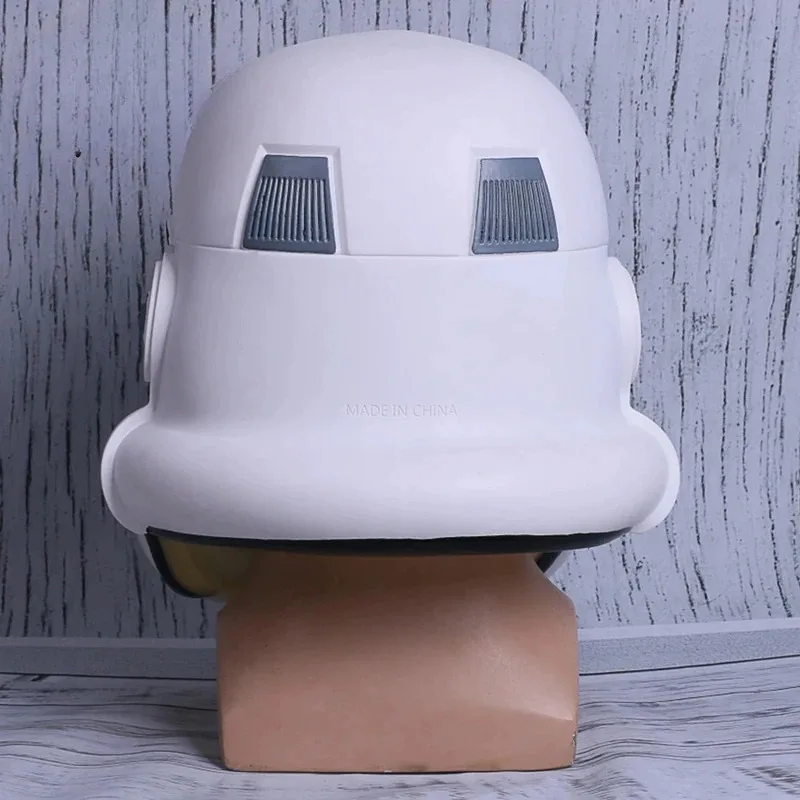 خوذة كوسبلاي SW خوذات Stormtrooper قناع أقنعة يمكن ارتداؤها لكامل الوجه من مادة PVC الصلبة للبالغين للرجال دعامة حفلات الهالوين