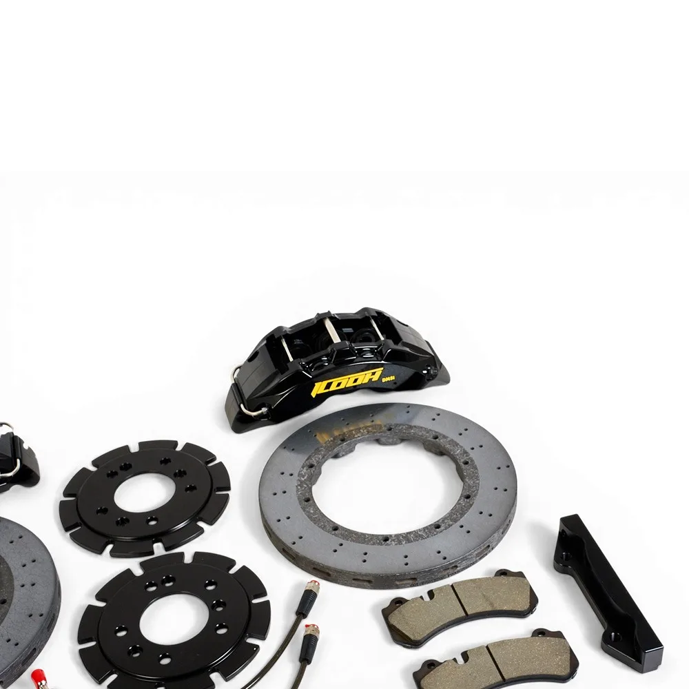 Hochwertiges DM5 Carbon-Keramik-Bremsscheiben-Kit vorne 355X32 mit 6-Kolben-Bremssattel passend für BMW 5er (E39) 1995-2003