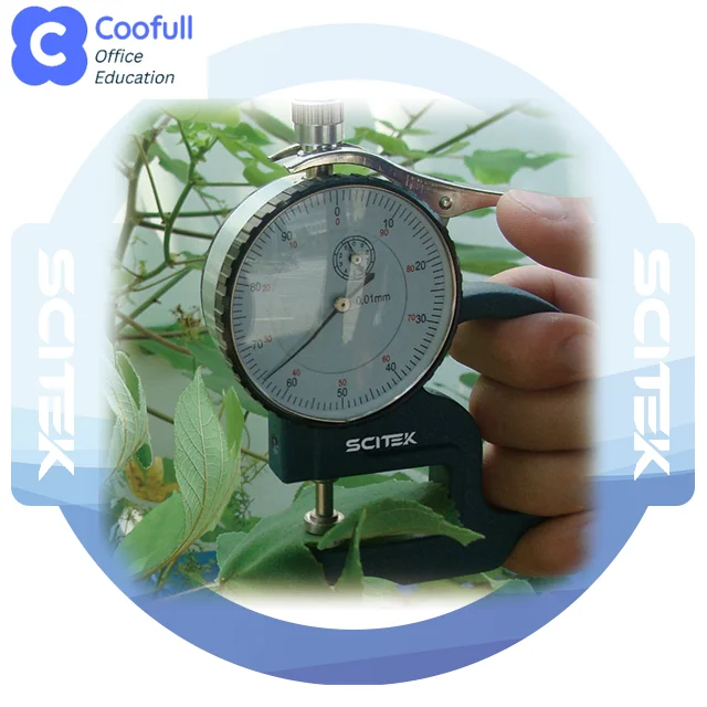 

Измеритель толщины листьев 0-6 мм для измерения толщины листьев растений, лабораторное оборудование