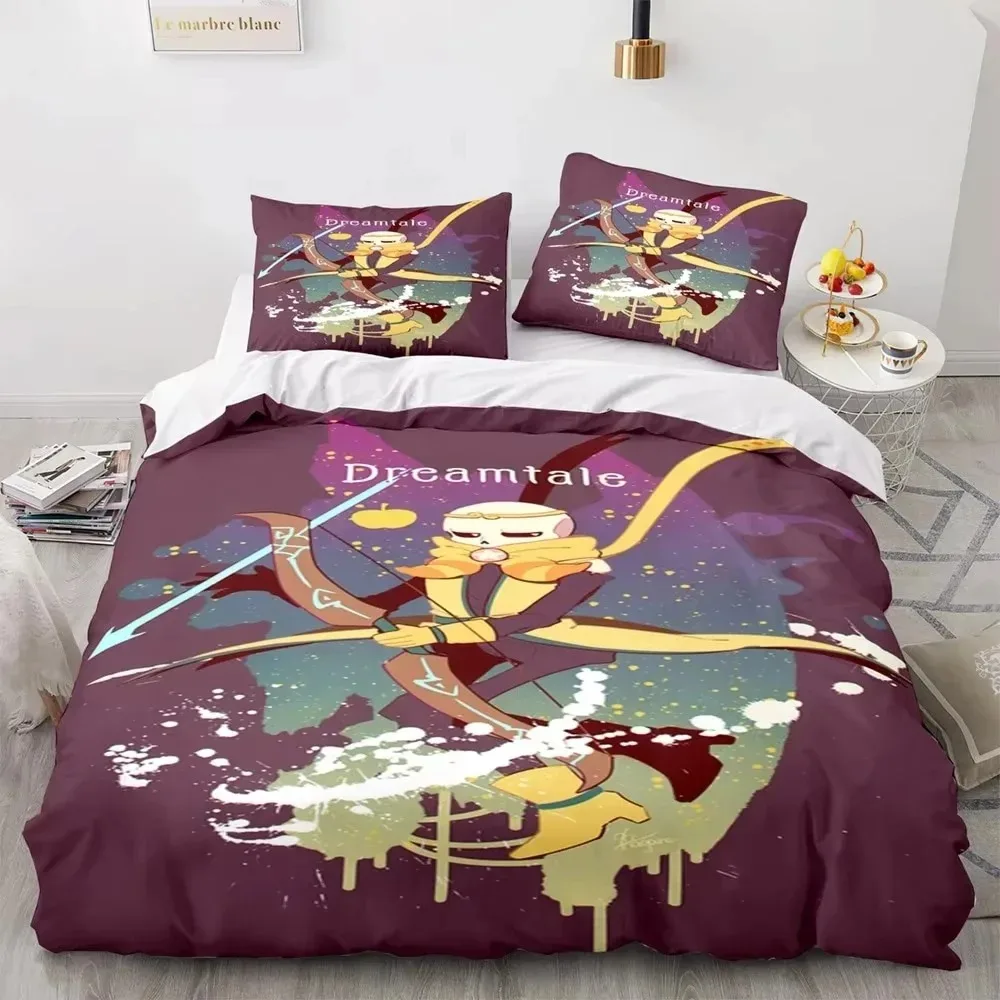 3d Print Game Undertale Frisk Sans Bedding Set Boys Girls Twin Queen Size Duvet Cover Pillowcase Bed Kids Adult Home Textiles