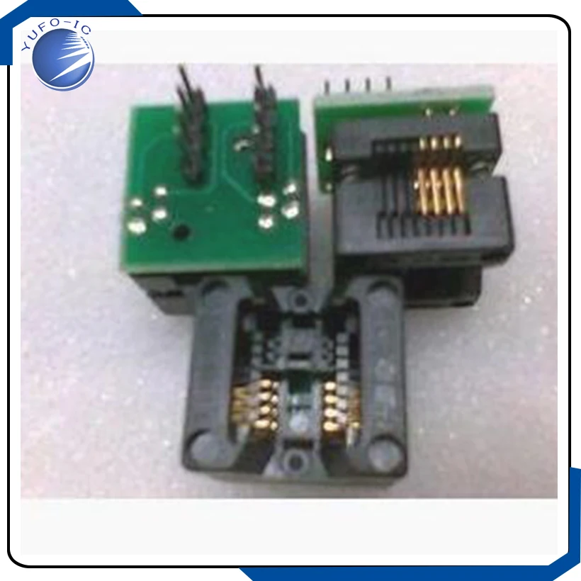 1pcs  SOP8 DIP8 (narrow body preparation injection sealing width 3.81) IC test burning seat conversion seat connector