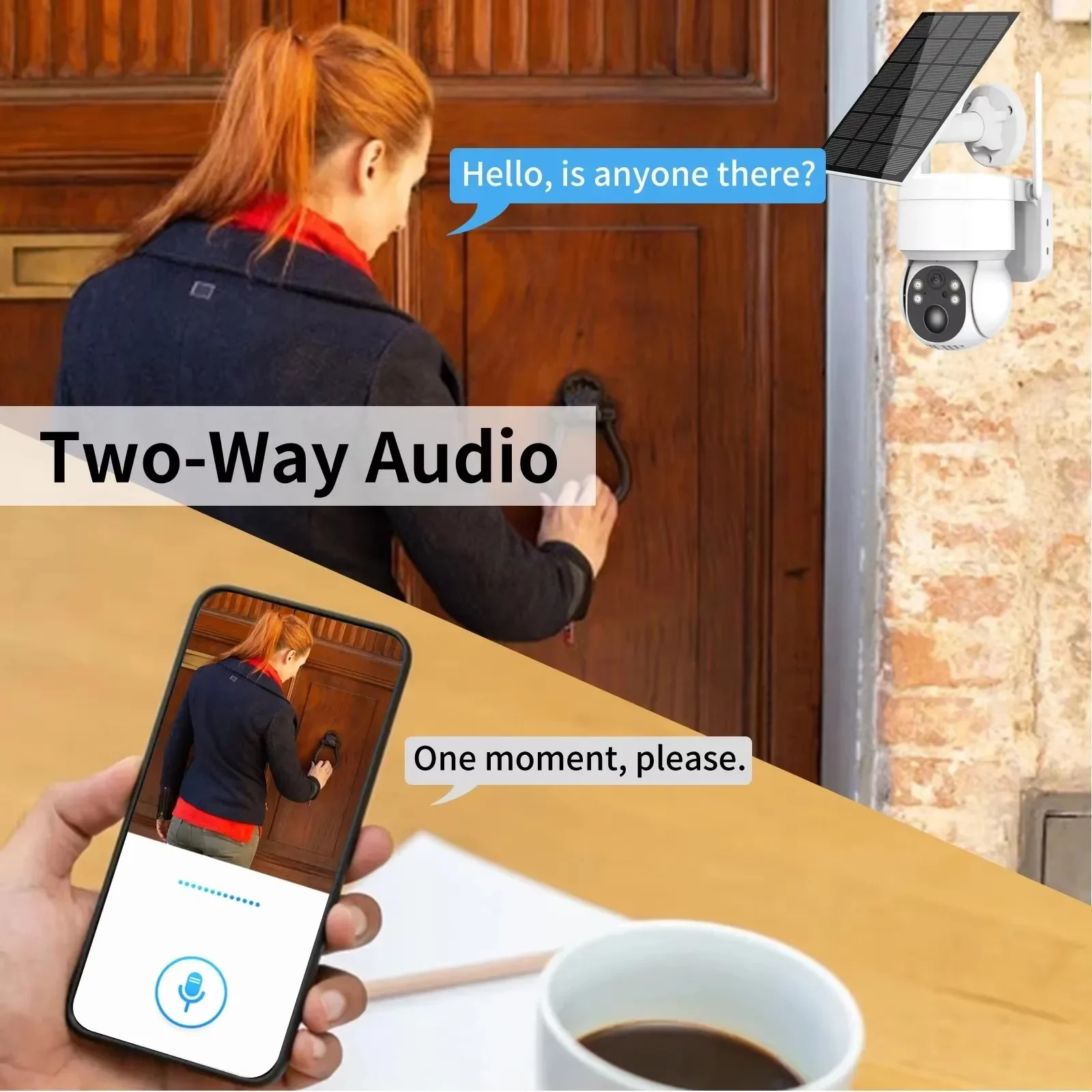 ICSEE 4MP الشمسية PTZ واي فاي كاميرا ملونة للرؤية الليلية اتجاهين الصوت PIR كشف الإنسان مقاوم للماء IP66 كاميرا أمان الطاقة الشمسية #4