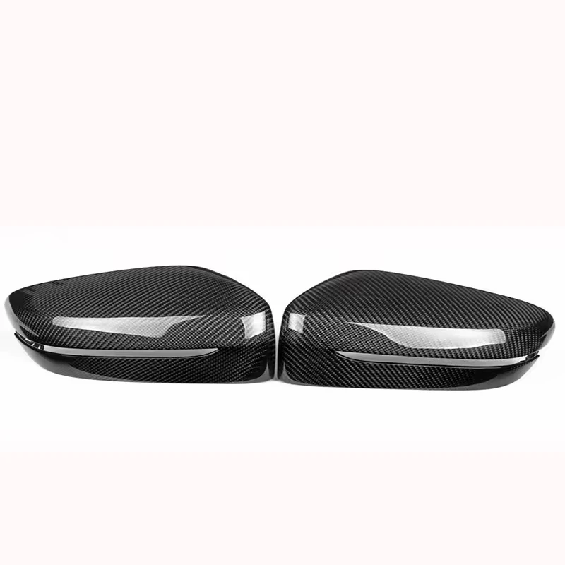 

Carbon Fiber Fibre Side Mirror Cover Caps for BMW 5/6/7series 530 525 6GT G30 Ture Factory Fitment