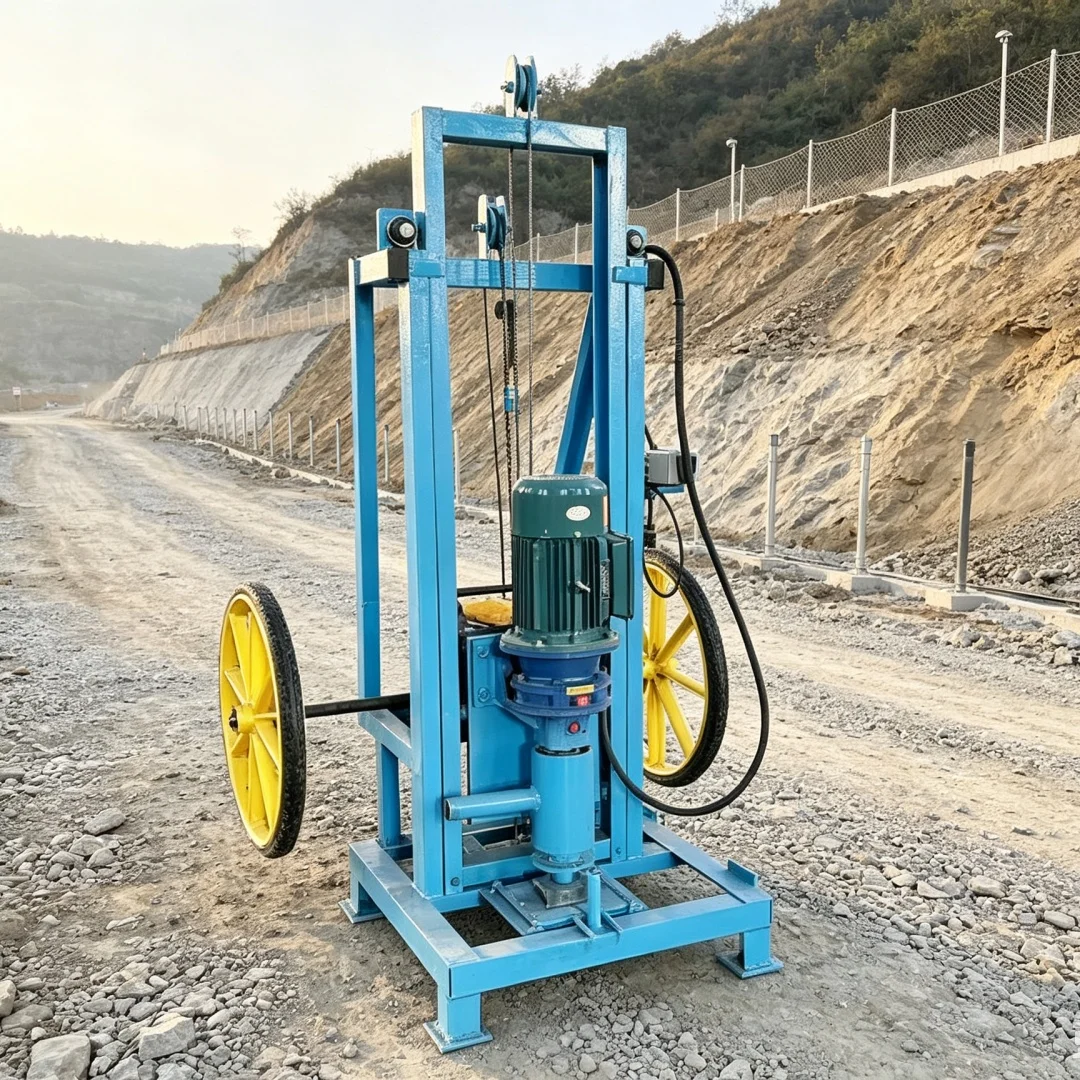 Customized Small Water Well Drilling Rig, Lightweight Well Drilling Equipment for Cross‑border Trade