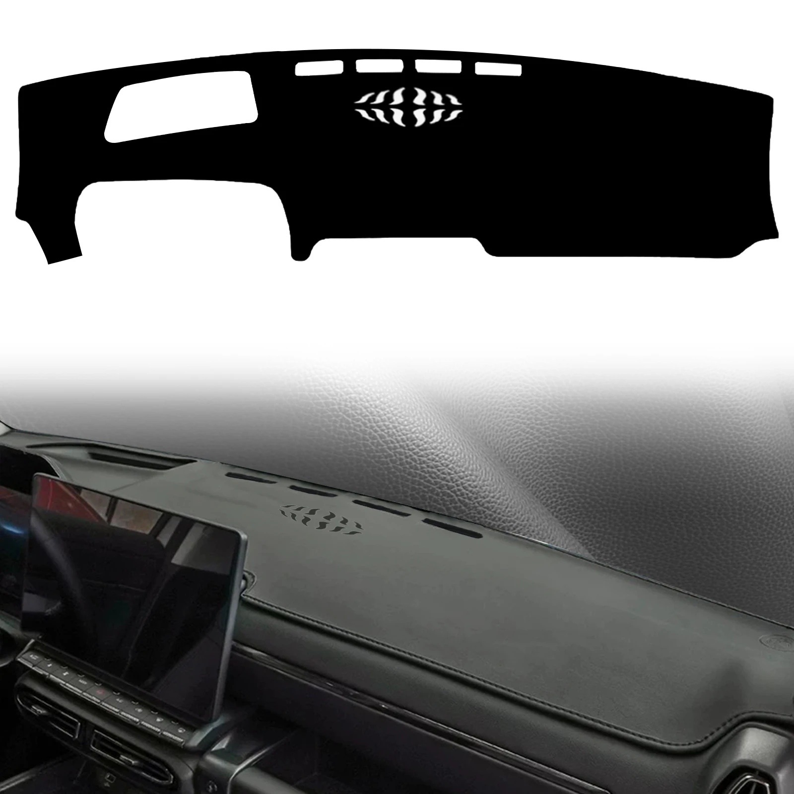 

Коврик на приборную панель для Haval H7 2025-2026 (левый руль), защитный, солнцезащитный, кожаный, аксессуар для автомобиля