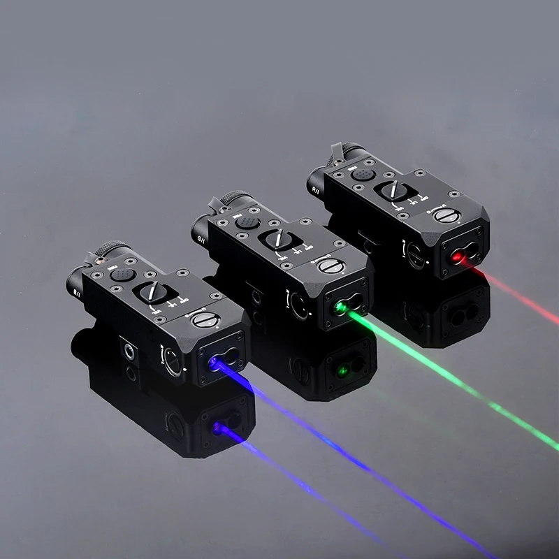 CQBL-1 All Metal Red Green Blue IR Tactical Laser Sight Remote Pressure Switch Airsoft Hunting Weapon Light Fit 20mm Picatinny 4