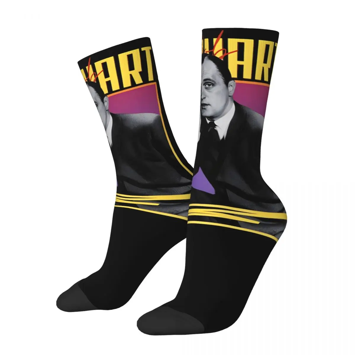 Bob Newhart Comedian Product Socks Cozy Retro Humor Skateboard Middle Tube Socks Comfortable for Women's Wonderful Gifts