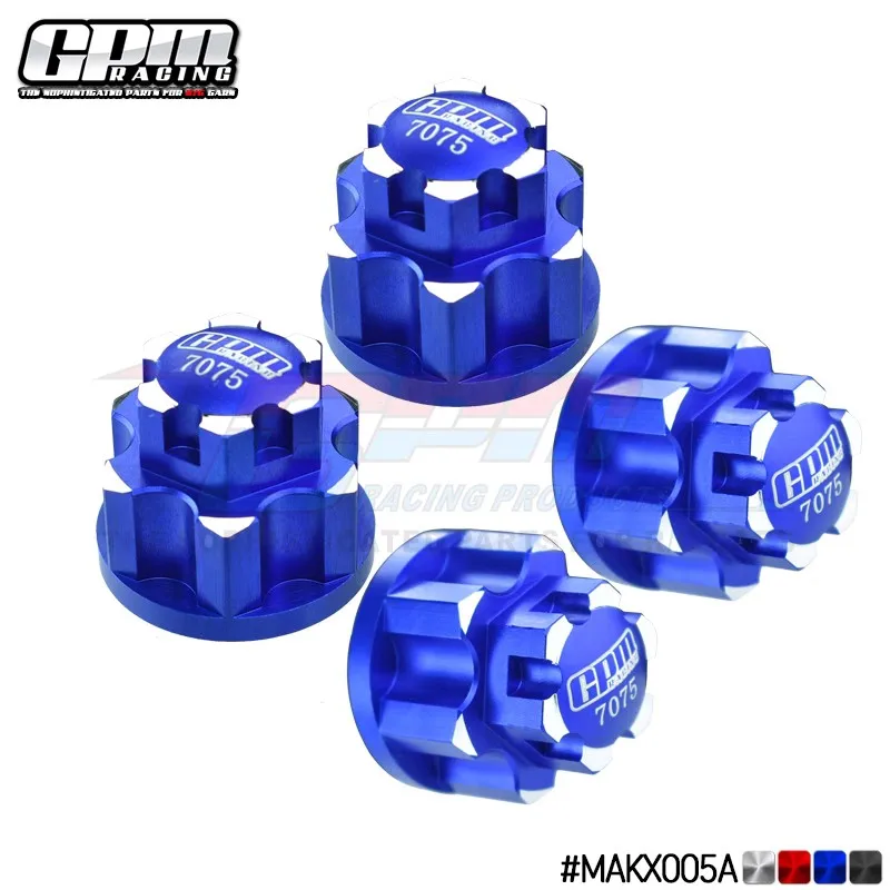 GPM Aluminum 7075 Wheel Lock For ARRMA 1/5 Kraton 8S/Outcast/Extreme Bash ARA310929