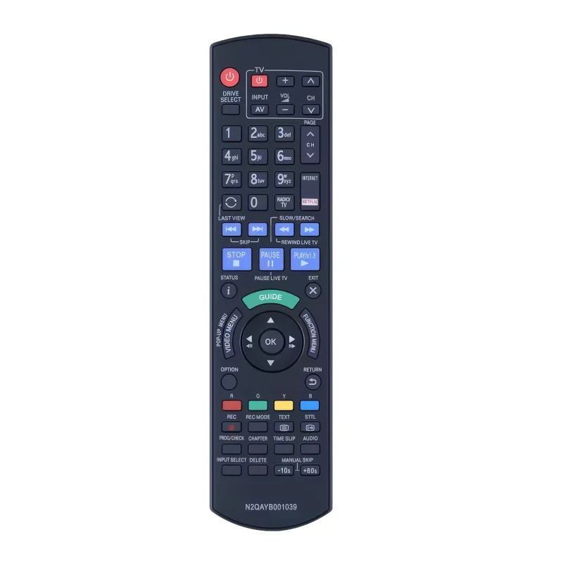 

N2QAYB001039 Remote Control Compatible With Panasonic Blu-Ray DVD Player Replacement Controller