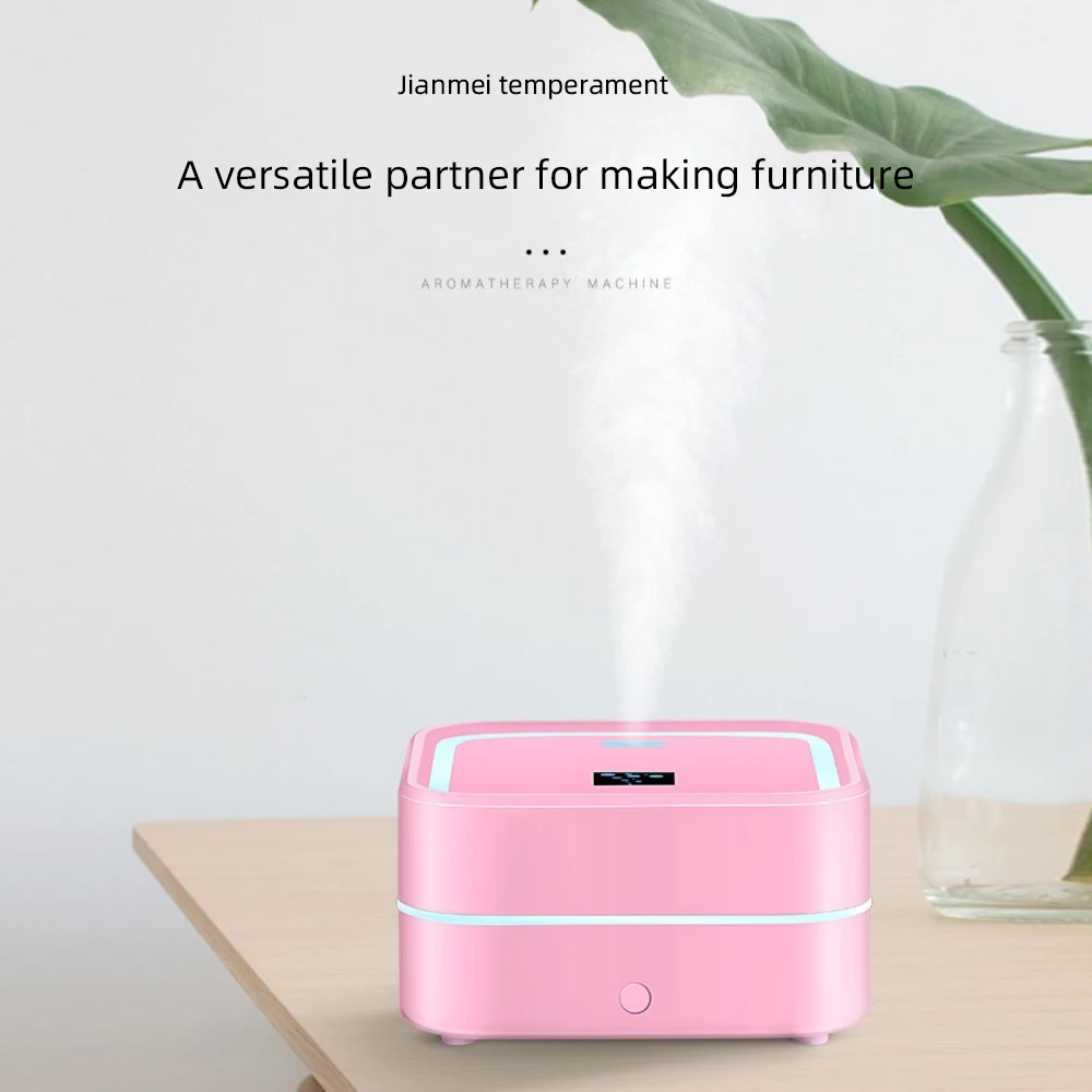 MultiColor LED Humidifier & Aromatherapy Diffuser  Compact for Car, Desk & Office Use