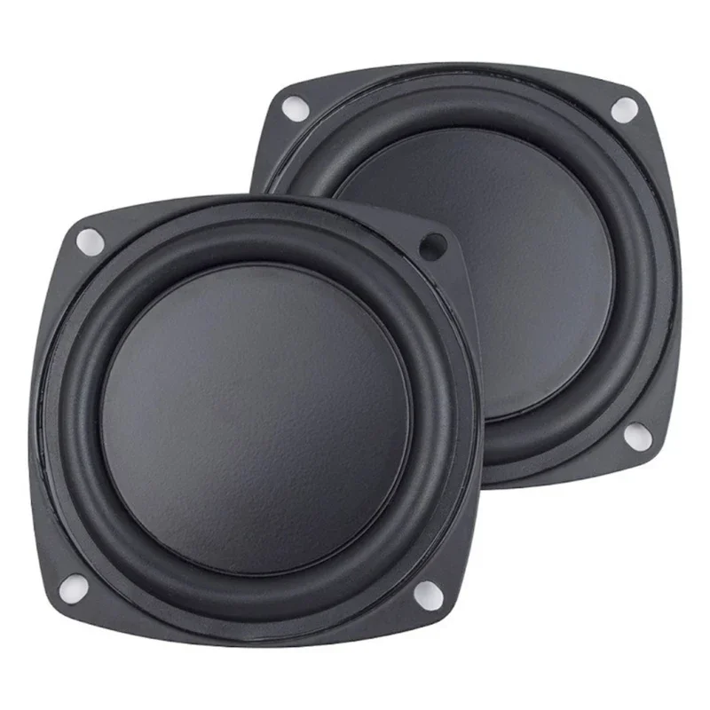 Radiador de Woofer Passivo Universal para Graves de Baixa Frequência, Placa de Vibração de Diafragma de 2/3/4 polegadas para Alto-falante DIY