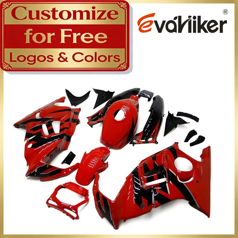 

Обвесы для мотоцикла Honda CBR600 F3 1995-1996, комплект обвесов красного и черного цвета из ABS-пластика