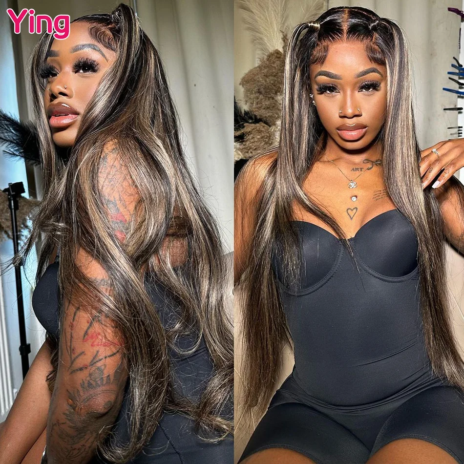 

Highlight 27 Blonde Body Wave Ying 5x5 Transparent Lace Wig 13x4 Lace Front Wig Remy Human Hair 13x6 Lace Front Wig PrePlucked