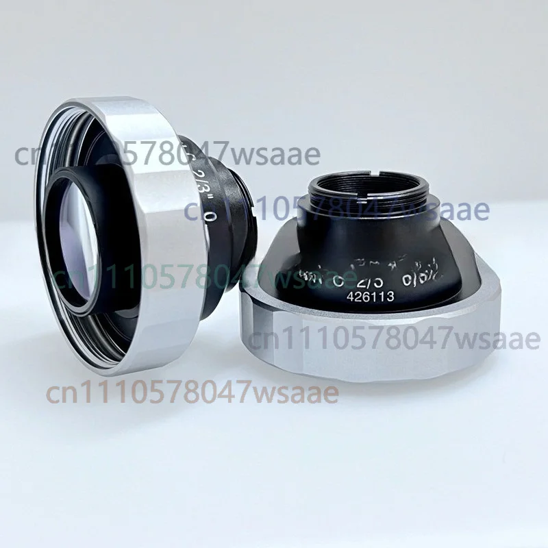 60N-C Microscope Camera Adapter For Zeiss Axio Series, Convert 60N Port to C-Mount For CCD Industrial Camera