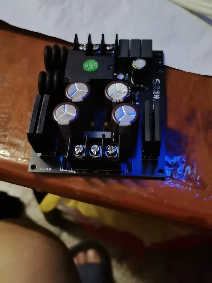 High-power Transformer Soft Starter Board Mains Power to DC Board 110V-220V Class A Power Amplifier Anti-shock Board
