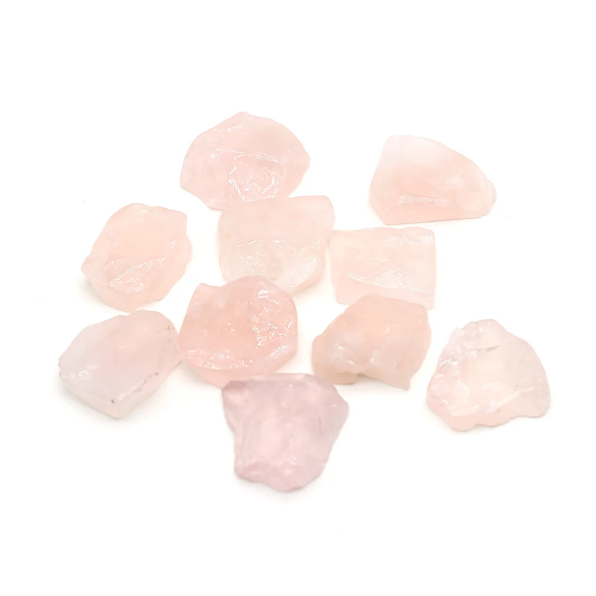 4PC irregolare pietra grezza naturale Decoracion quarzo rosa amazzonite cristallo di rocca cristalli di guarigione minerale ornamento di pietra