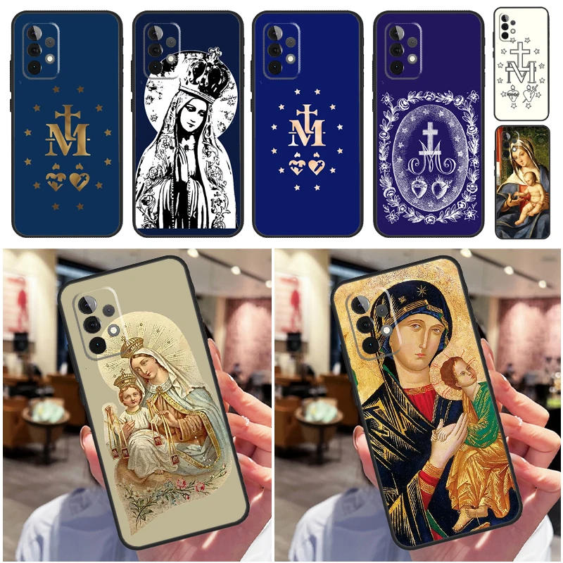 Immaculate Conception Virgin Mary Jesus Case For Samsung Galaxy A54 A34 A14 A52 A72 A13 A33 A53 A73 A51 A71 A12 A22 A32 Cover