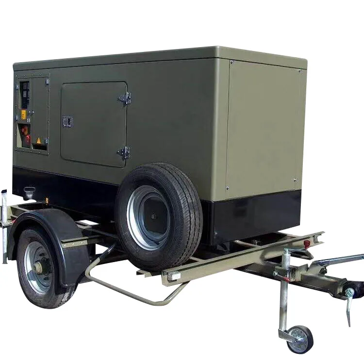 220V Trailer Silent 20Kw 40Kw 50Kw 60Kw 80Kw Diesel Generator