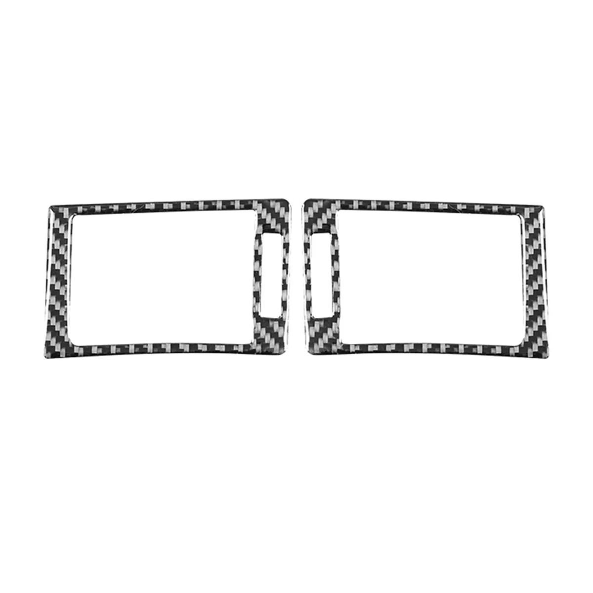 

Stable performance For Audi A4 S4 B7 2005-2008 Carbon Fiber Dashboard Side Air Outlet Cover Trim Interior Accessories Durable