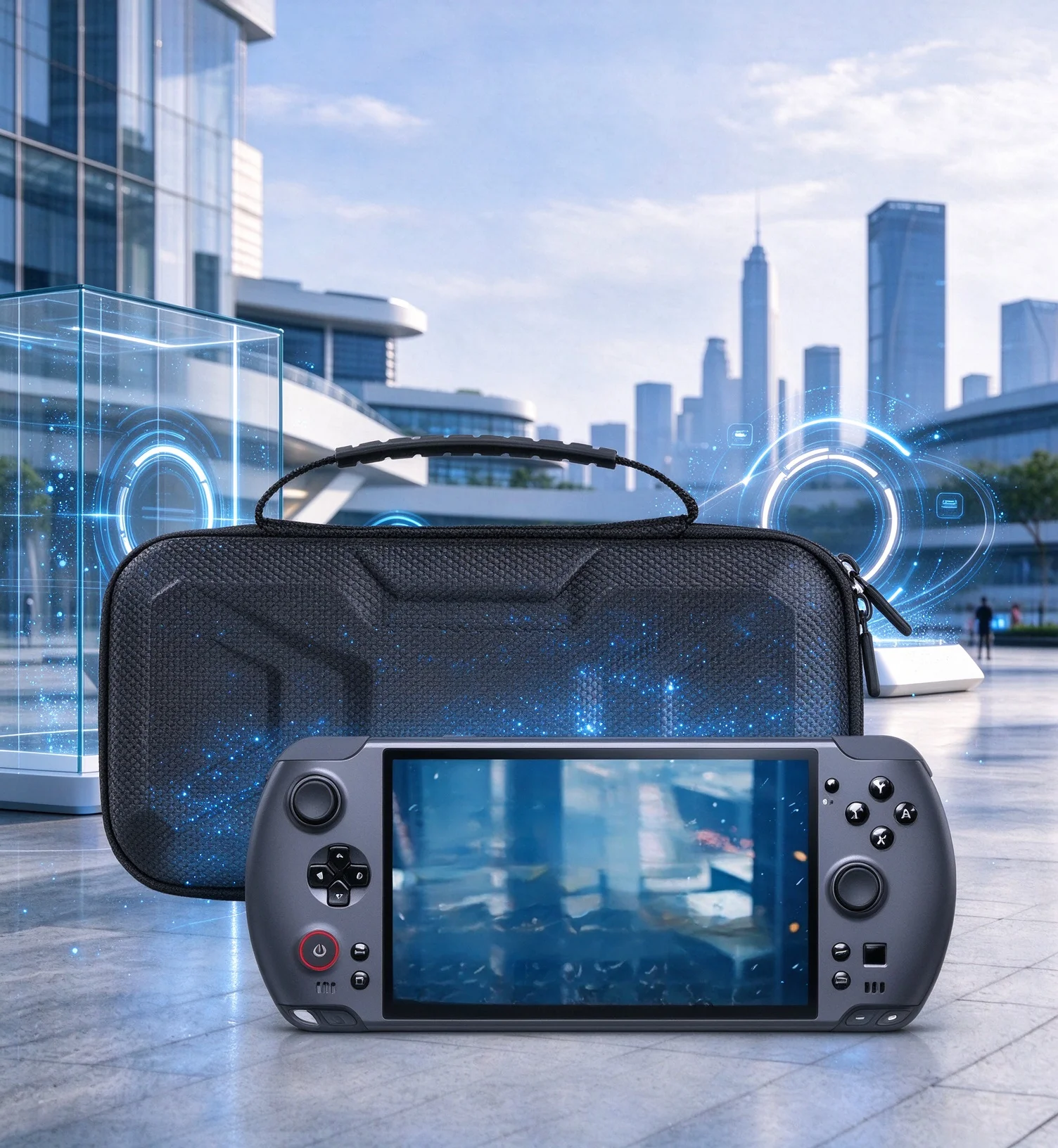 Case For GPD (WIN5) Independent Inner Compartment Holds Small Peripherals Separately Keeps Accessories Tidy Without Scratching
