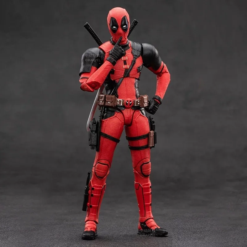 Deadpool & Wolverine Action Figure X-Men Mutants Joint Movable 15.5cm Wade Winston Wilson Collection CT Shf Anime Model Toy