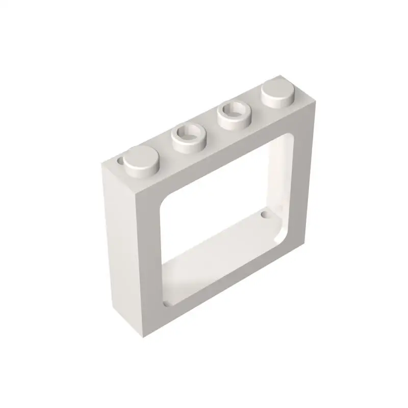 Gobrick, 1 шт., конструктор MOC Window, 1x4x3, конструктор со шлейфом, совместимый с моделями 6556, детали конструктора, Детские сборные игрушки «сделай сам»