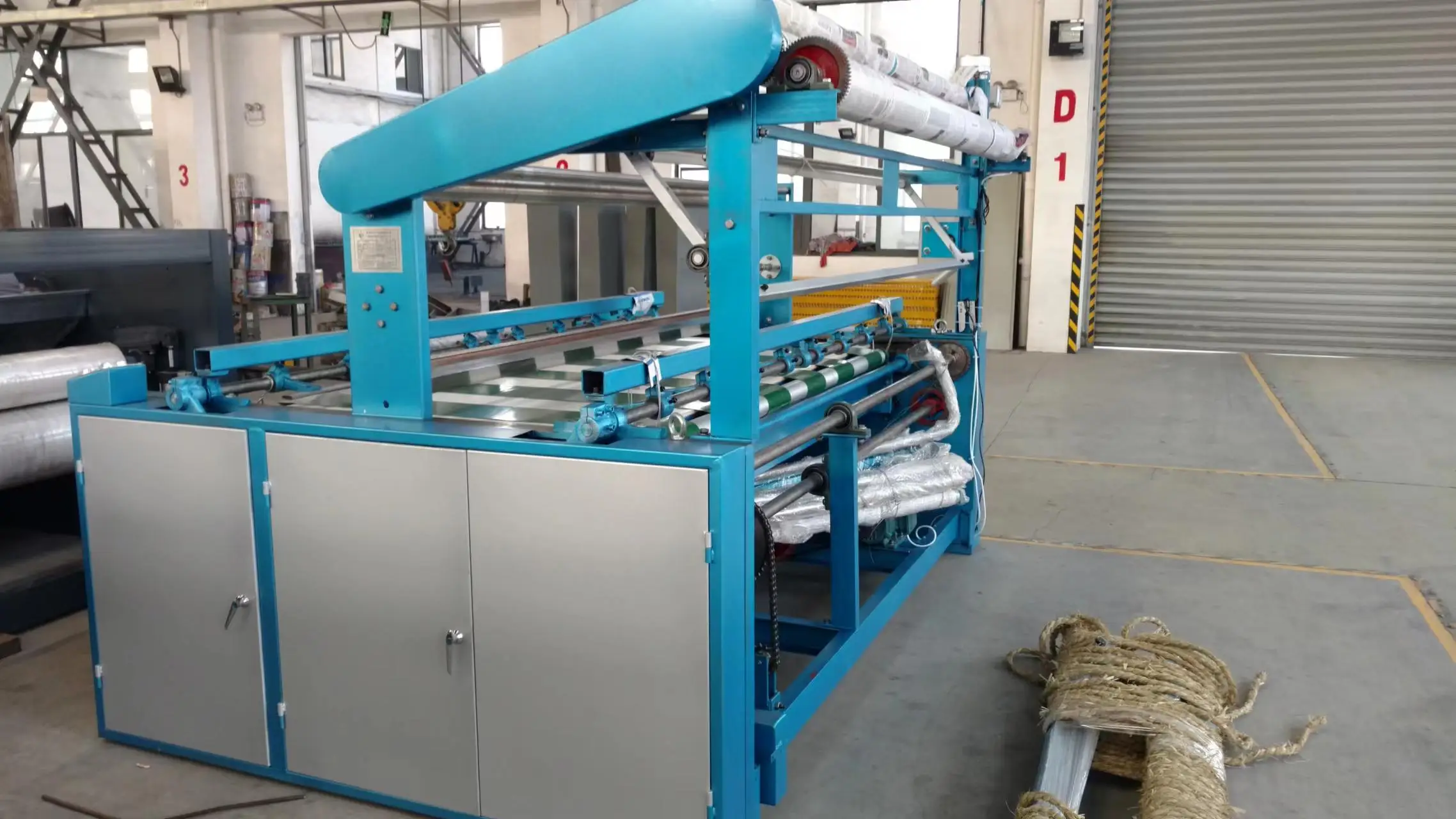qwe Automatic Fabric Numerical Control Folding Machine for Textile Manufacturer and Deying Factory Sueding Machine