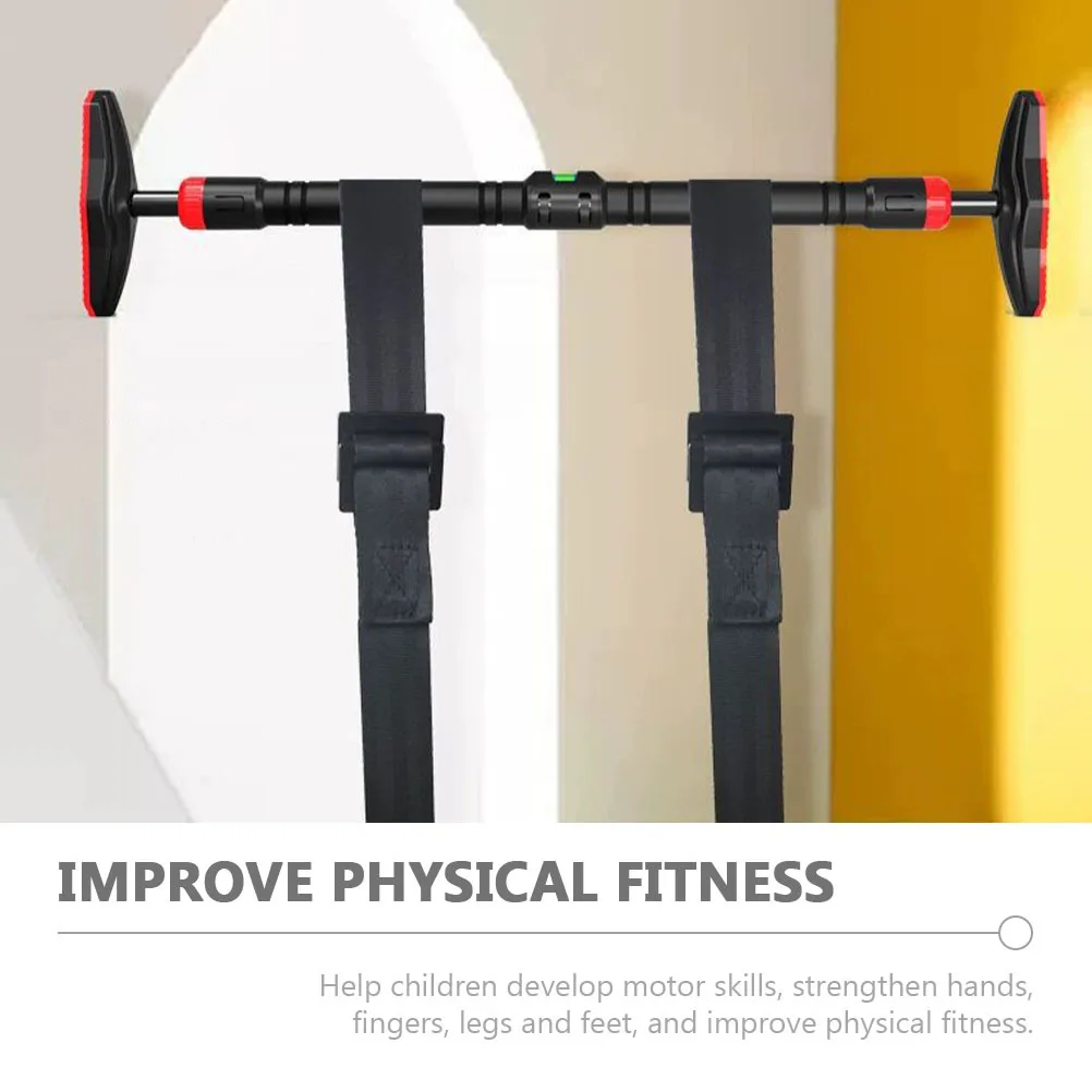 1 Set Adjustable Gymnastics Rings Smooth Grip Non-Slip Straps For Home Workout Bodybuilding Training Indoor Outdoor Fitness