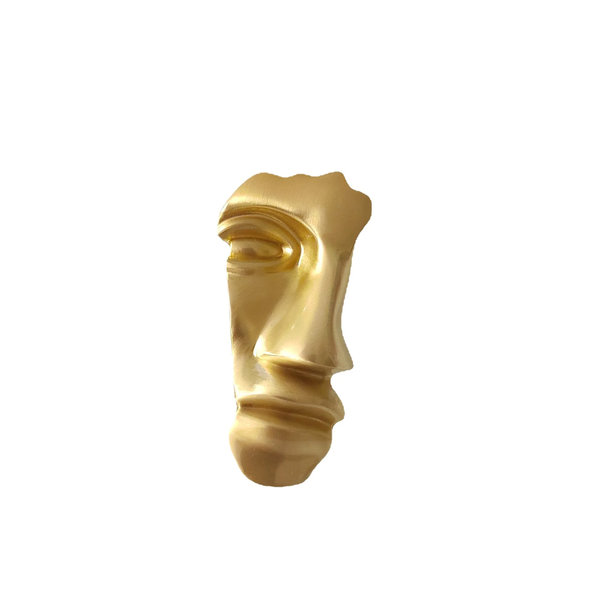 Brass face shape, drawer cabinet door  wardrobe shoe  wine cabinet bookcase dressing cabinet handle
