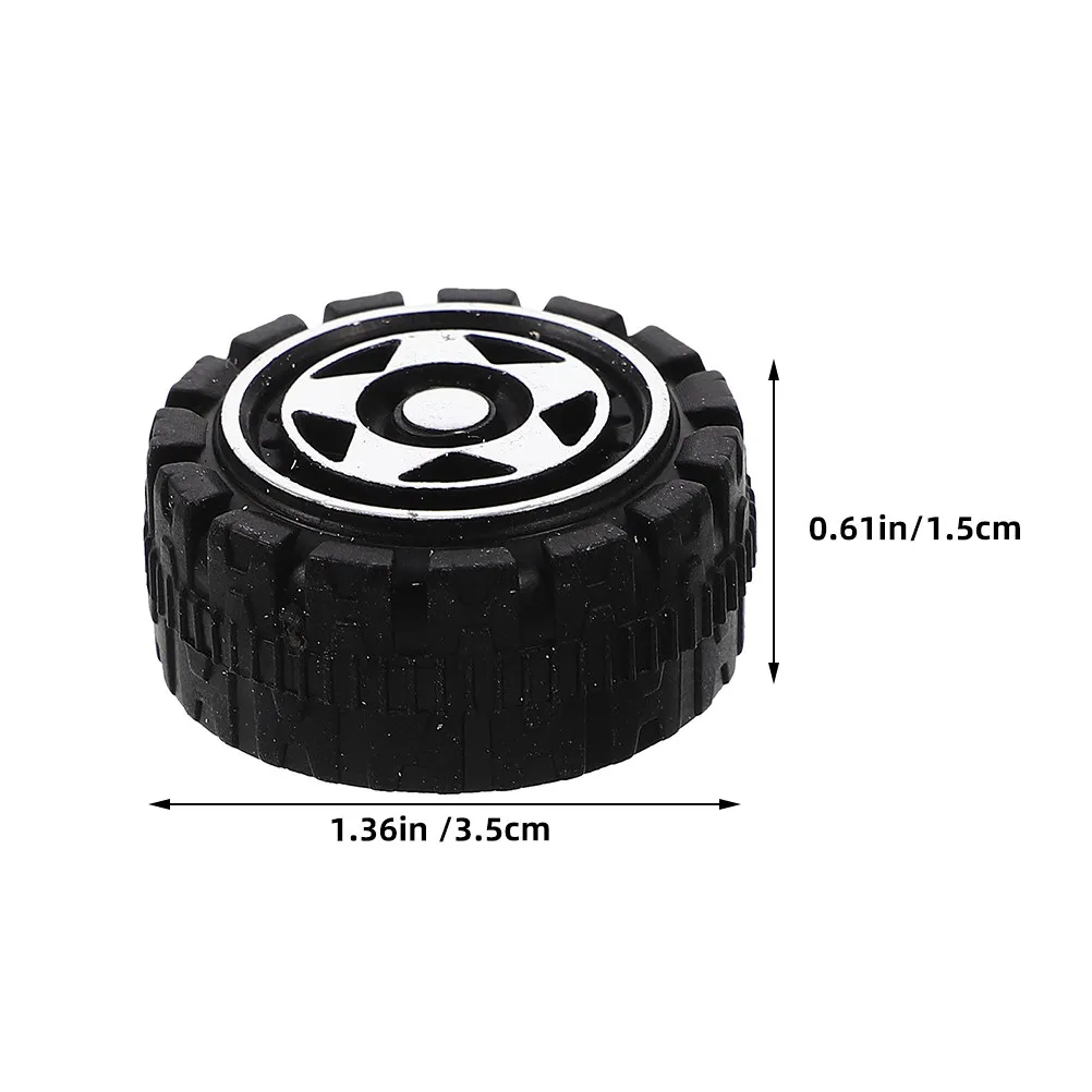 30Pcs Multi Function Plastic Wheels for Rc Car Assembly Craft Miniatures Science Projects Kids Motor Skill Development