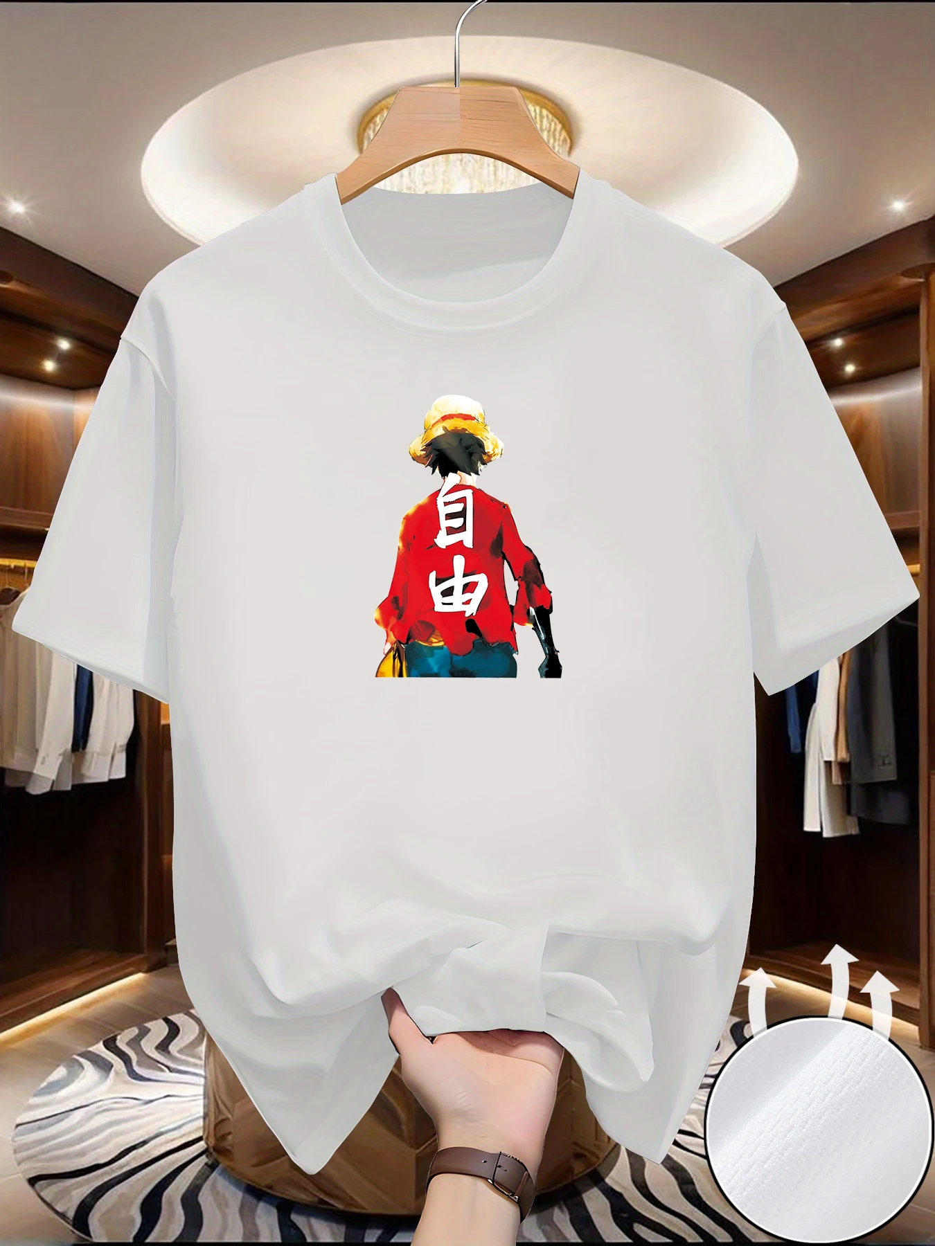 2026 new fashionable summer best-seller trendy casual round-neck T-shirt with fashion brand print for men