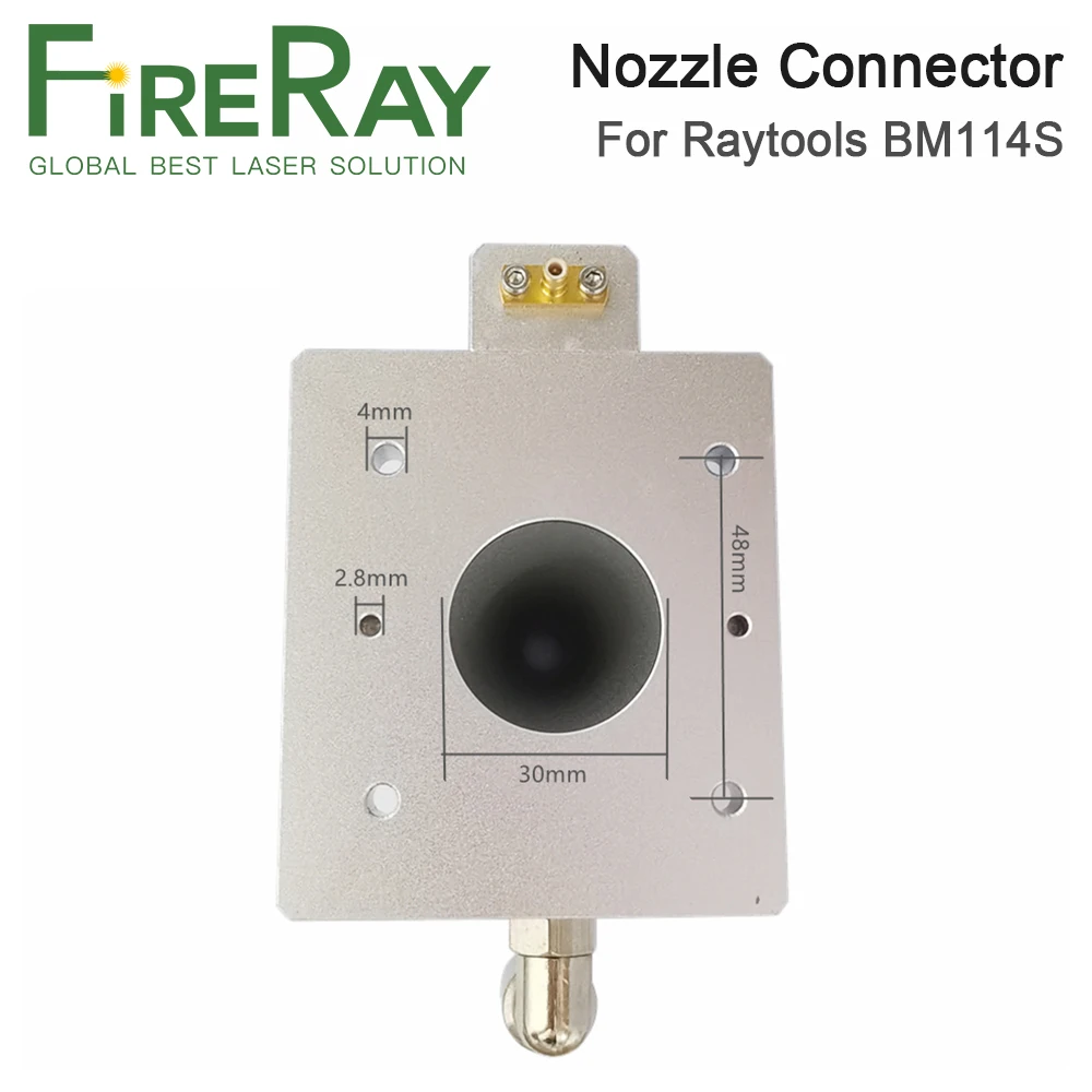 FireRay BM114S レーザーヘッドノズルコネクタセラミックホルダー交換アクセサリー Raytools BM114S レーザーヘッド用