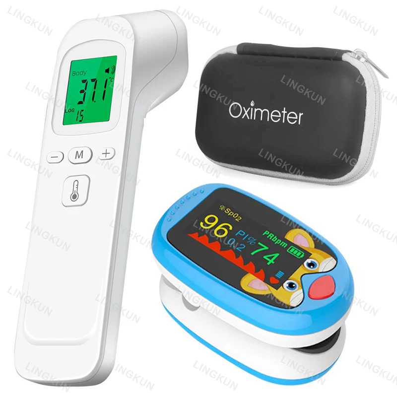 

USB Pediatric Oximeter Finger Blood Oxygen Monitor for Children Pulse Oximeter OLED Digital Oximetro Home Medical