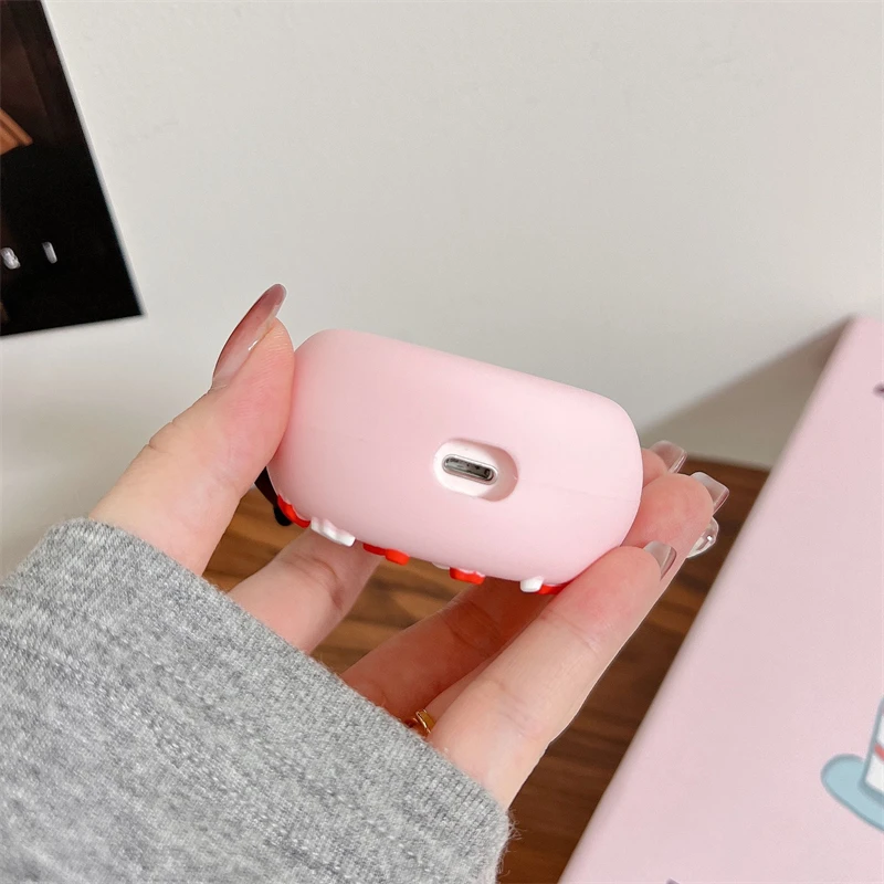 3D чехол для наушников Hello Kitty для Apple AirPods 1 2 3 поколения Airpods Pro/Pro2 беспроводные Bluetooth наушники