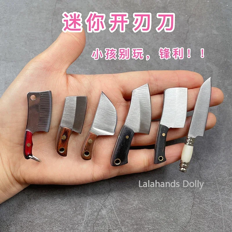 Dollhouse Miniature Kitchen Furniture Items Simulation Knife Model for Dollhouse Kitchen Furniture Decoration Accessories