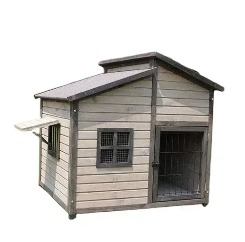 149x130x141cm Large Dog House Outdoor Waterproof Detachable Foldable Wooden Large Pet House Big Dog Kennel Durable Pet Niche