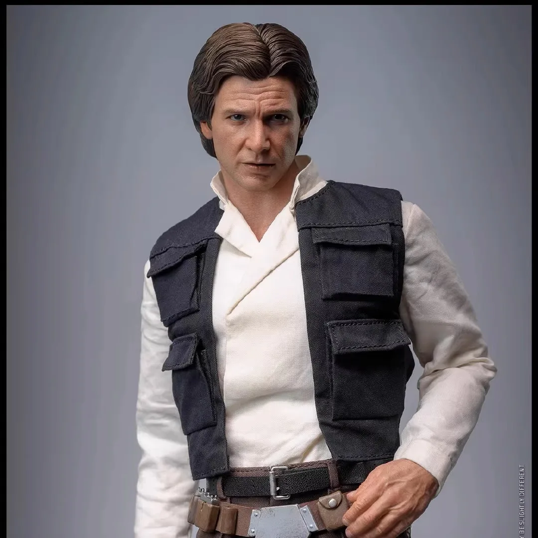 متوفر 100% الأصلي HotToys MMS740 حرب النجوم هان سولو 1/6 أنيمي عمل الشكل لعبة هدية نموذج جمع