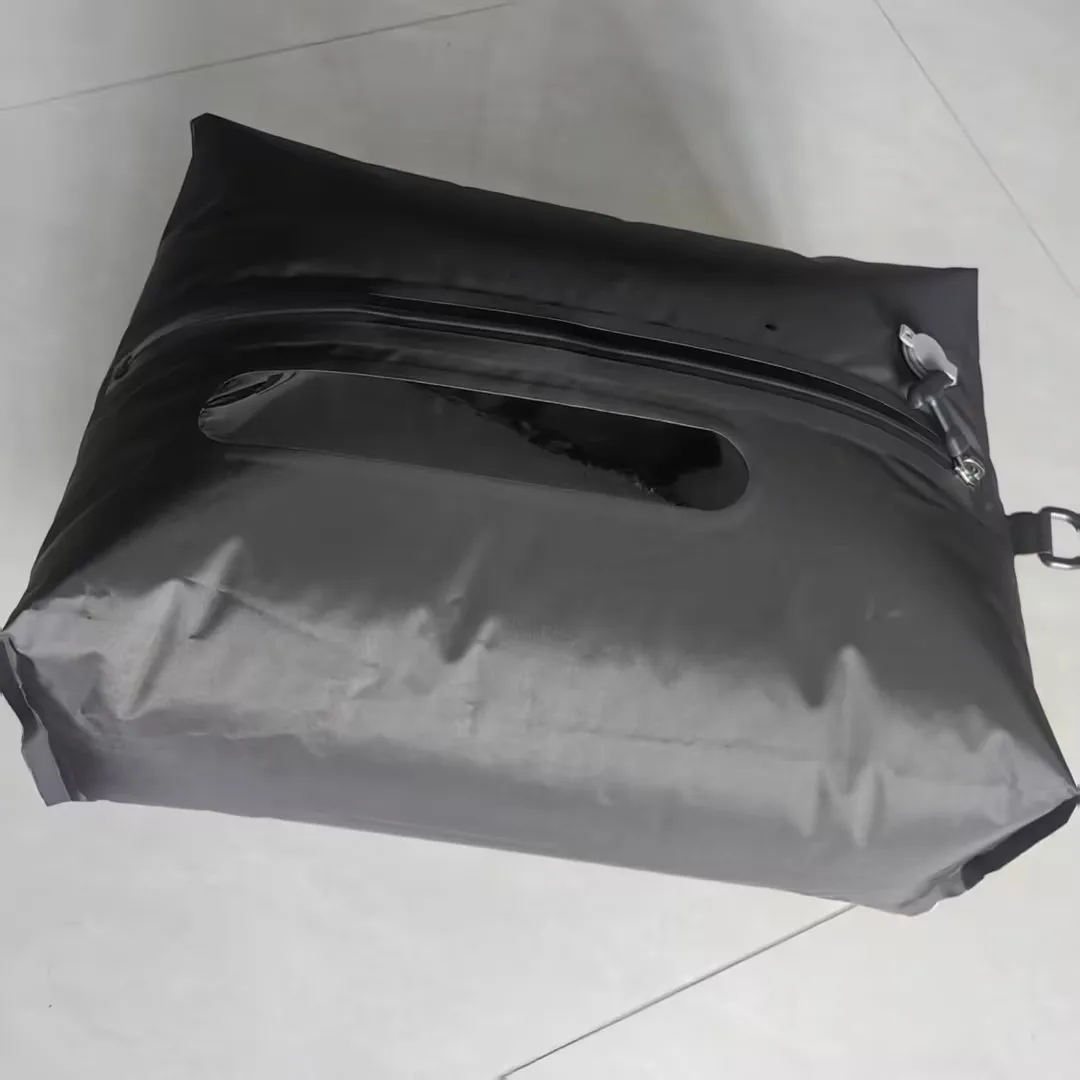 HTMCK Reusable Vacuum Bag with Air Pump for Outdoor Use Compact Storage Bag for Travel And Home Organization view 2