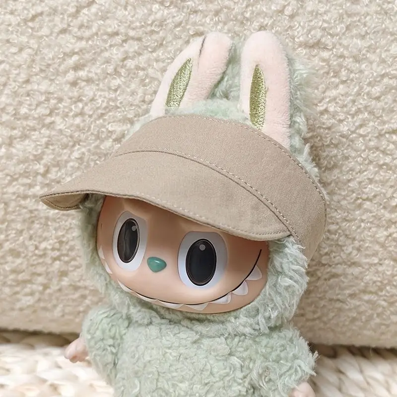 15/17 ซม.Labubu ตุ๊กตาหมวกตุ๊กตาตุ๊กตาอุปกรณ์เสริมนั่งปาร์ตี้ Labubu I II ตุ๊กตาไอดอลหมวก DIY ของขวัญอุปกรณ์เสริม