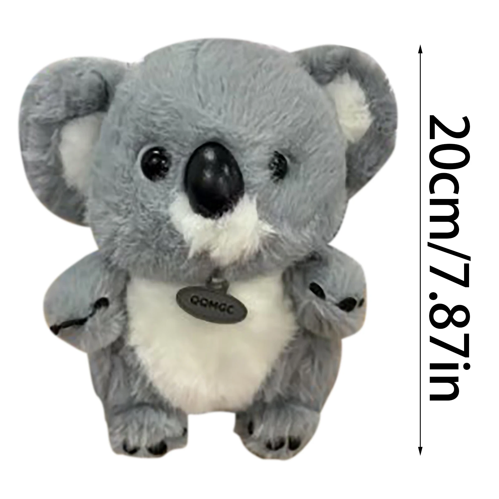 دمى بوي 20 سنتيمتر كوالا فائقة النعومة يحاكي الحركات الطبيعية مثل لعبة كوالا الحقيقية المحشوة مريحة 250 واط سيارة أمبير #4