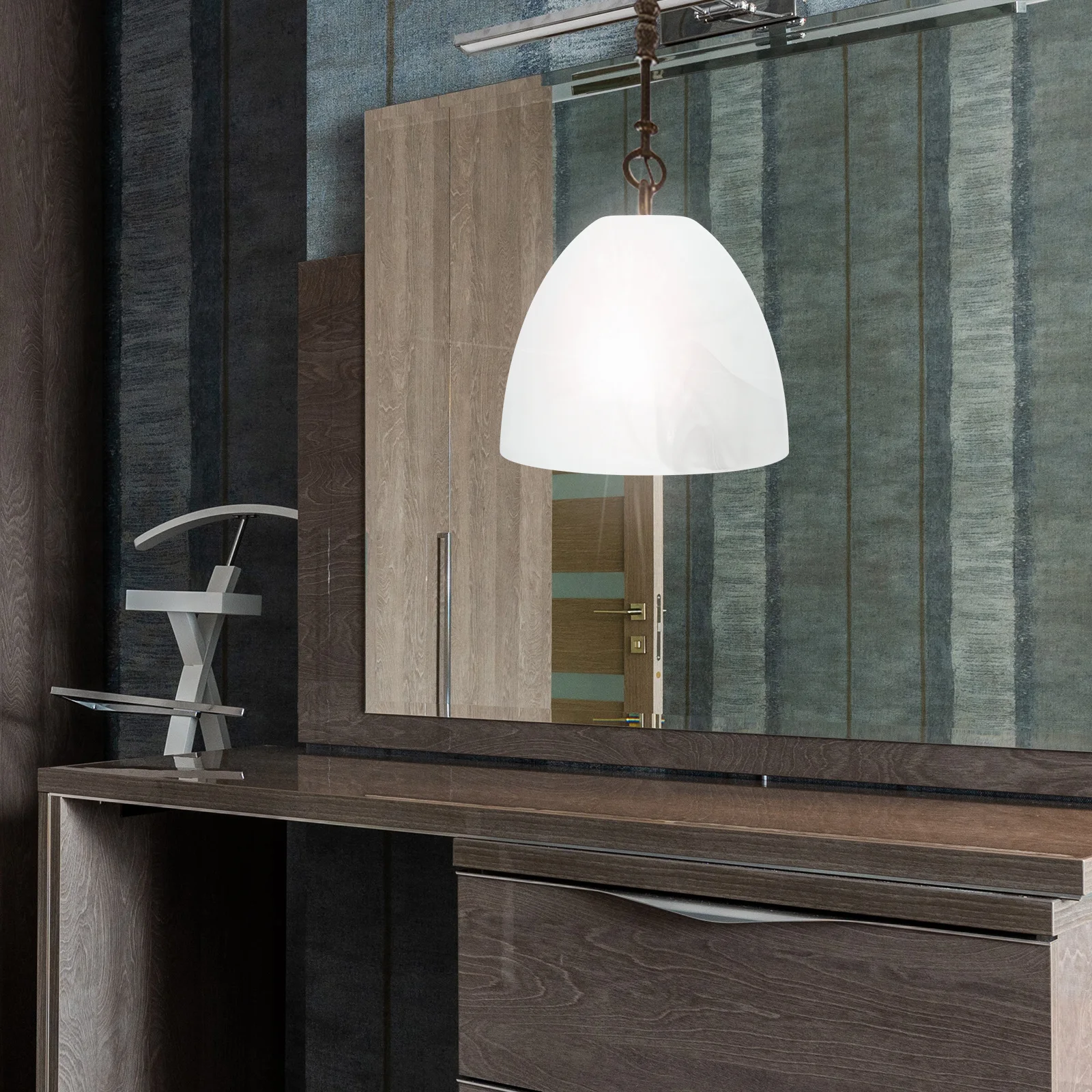 

European Glass Lampshade Elegant Ceiling Light Cover Suitable for Home Living Room Bedroom Glass Lamp Shade