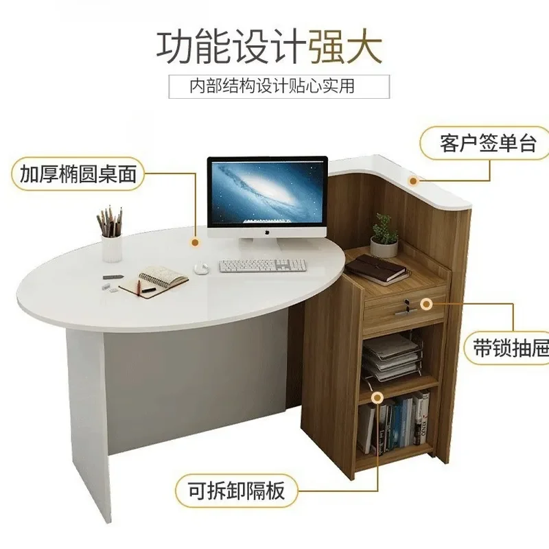 for Bar Checkout Page Small Corner Reception Front Desk Simple Modern Supermarket Convenience Clothing Store Atmospheric